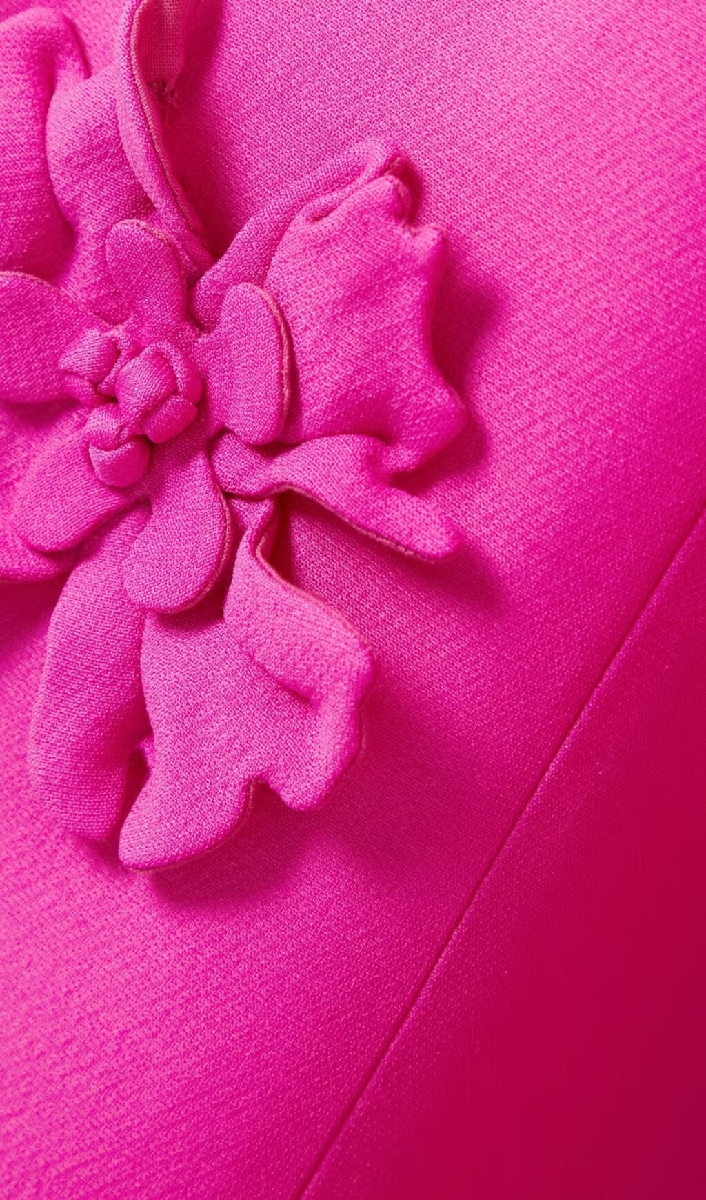 STEREO FLower MID-RISE JEANS in Pink