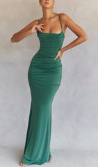 Forest Korsett-Maxikleid