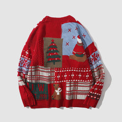 Cute Christmas Bear Pattern Sweater