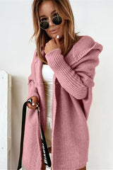 Temperament Commuter Fledermausförmiger Kapuzenpullover