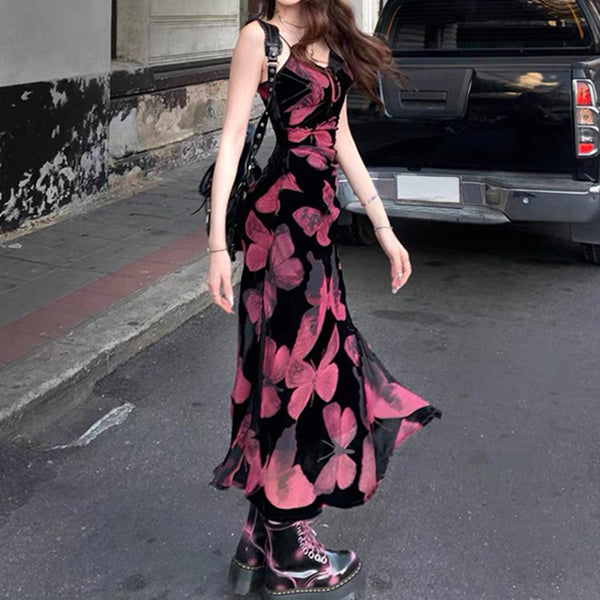Mesh Aurora Butterfly Dress