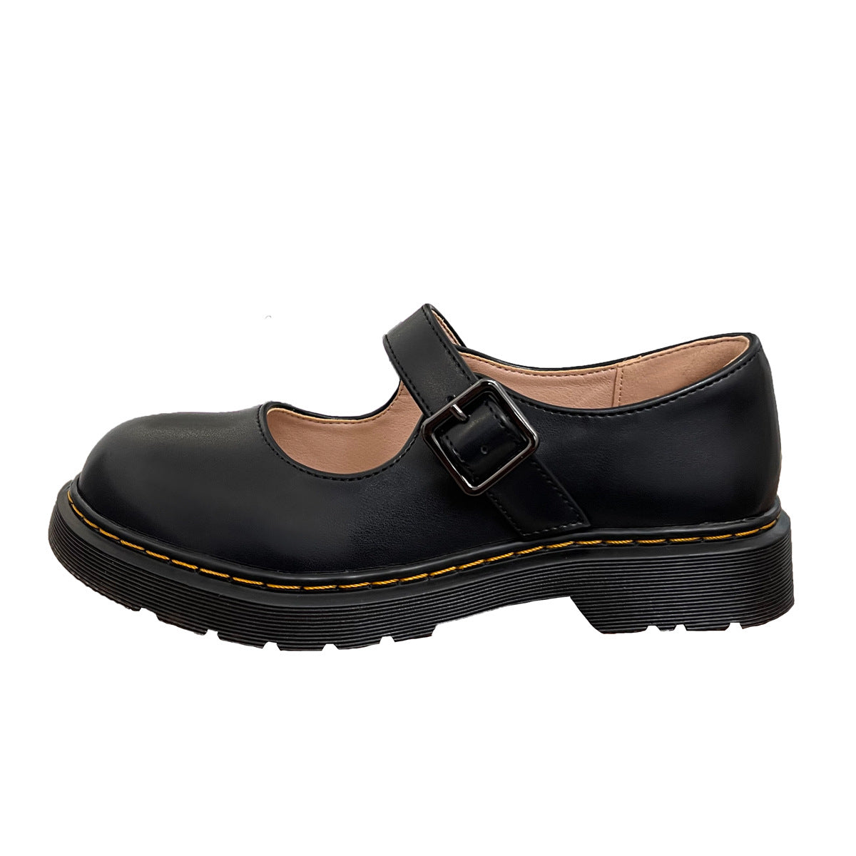 Old-fashioned Retro Mary Jane Leather Shoes