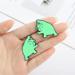 Funny Frog Pins