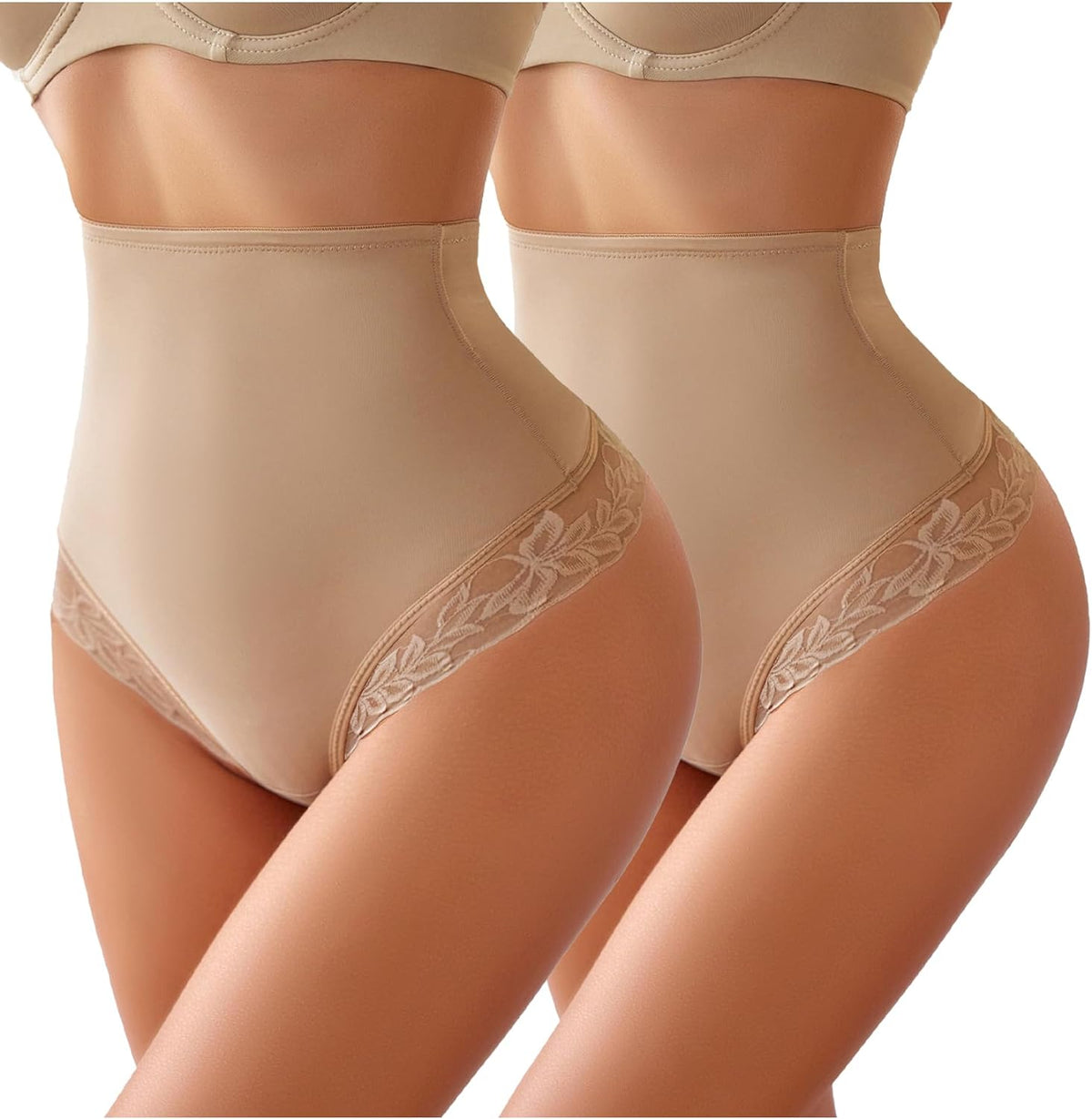Avidlove Shapewear Control Panties Spitze Nahtlose Bauch Unterwäsche Hohe Taille Slip Tanga