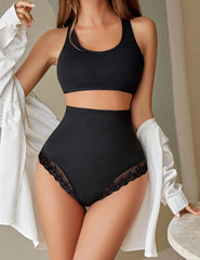 Avidlove Shapewear Control Panties Spitze Nahtlose Bauch Unterwäsche Hohe Taille Slip Tanga