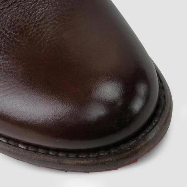 Women Vintage Ankle Slip-on Short Boots NewGew