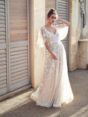 Long Sleeve Floor-Length High Waist Women's Dress