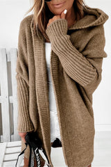 Temperament Commuter Fledermausförmiger Kapuzenpullover