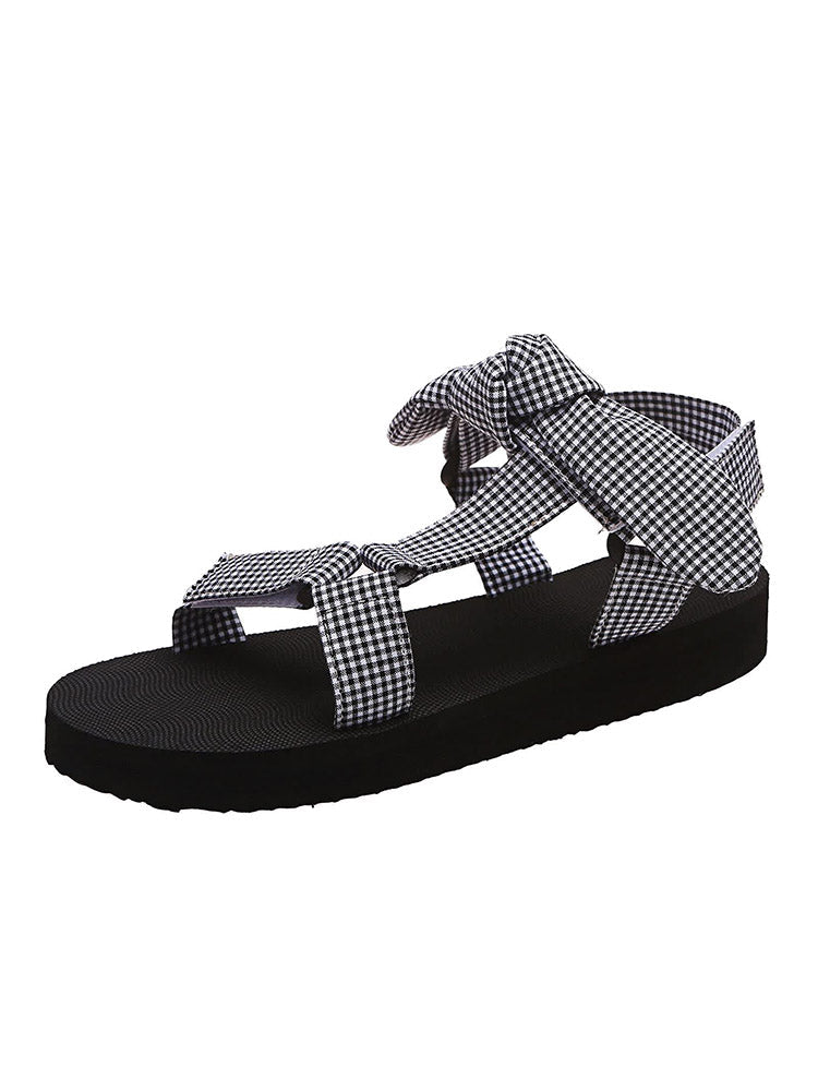 Strandsandalen mit Klettverschluss