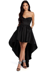 Bonnie Formal Taffeta High Low Dress Sai Feel