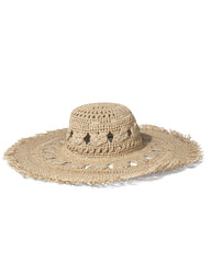 Breeze Straw Sun Hat - Ivory