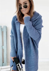 Women Casual Long Sleeve Sweater Coat