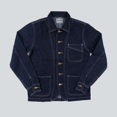 Classic dark blue men jacket