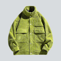 Corduroy men denim jacket