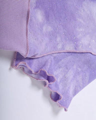 Kurzes T-Shirt mit „Fairy Puddles“-Print
