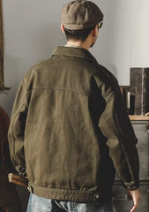 Y2k men's jeans jacket