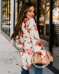 Kellen Floral Damsel Blouse - FINAL SALE Ins Street