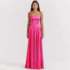 Sexy Bandage Lace Up Sleeveless Party Robe Maxi Dress InsStreet