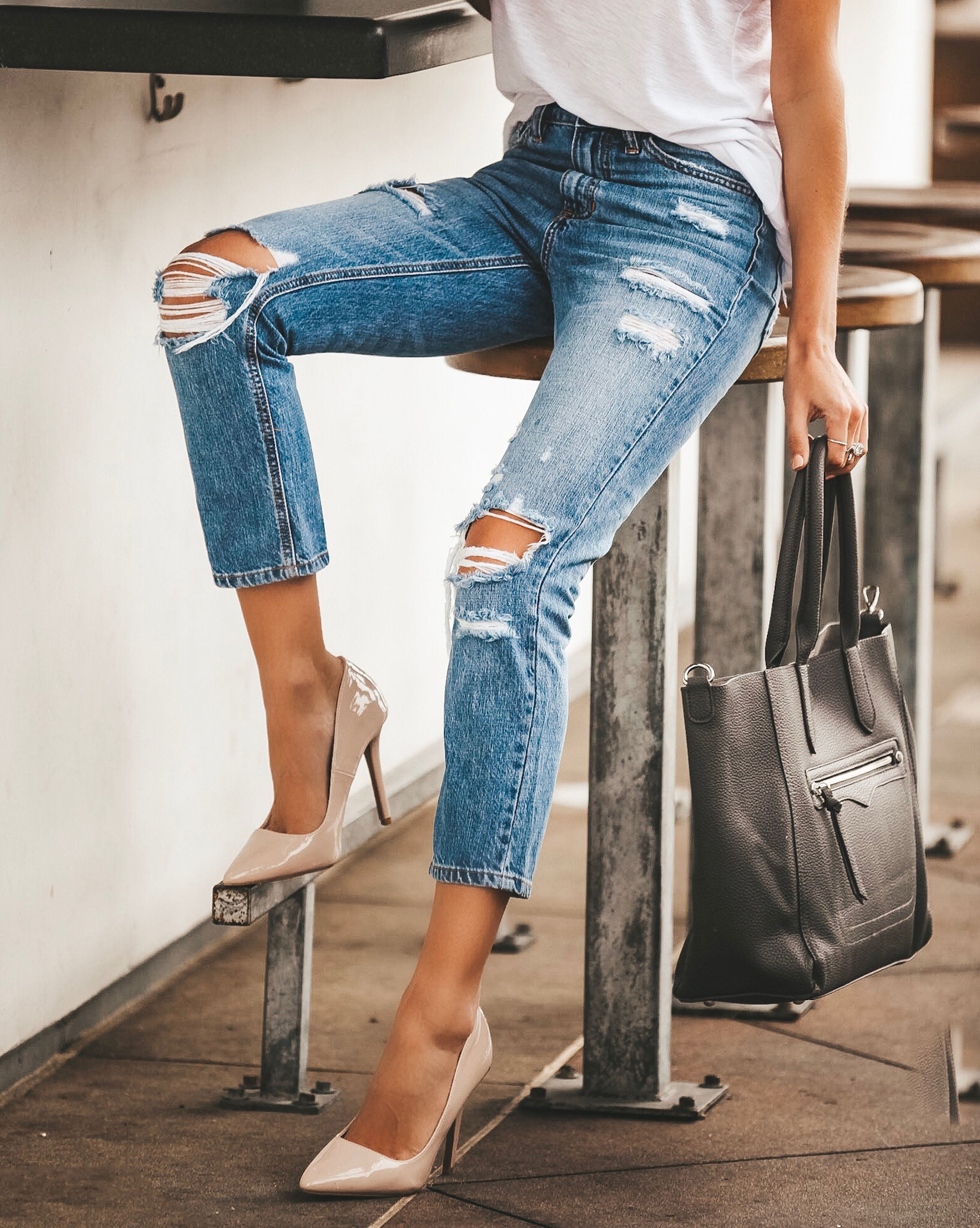 Bewährter Vintage-High-Rise-Denim 