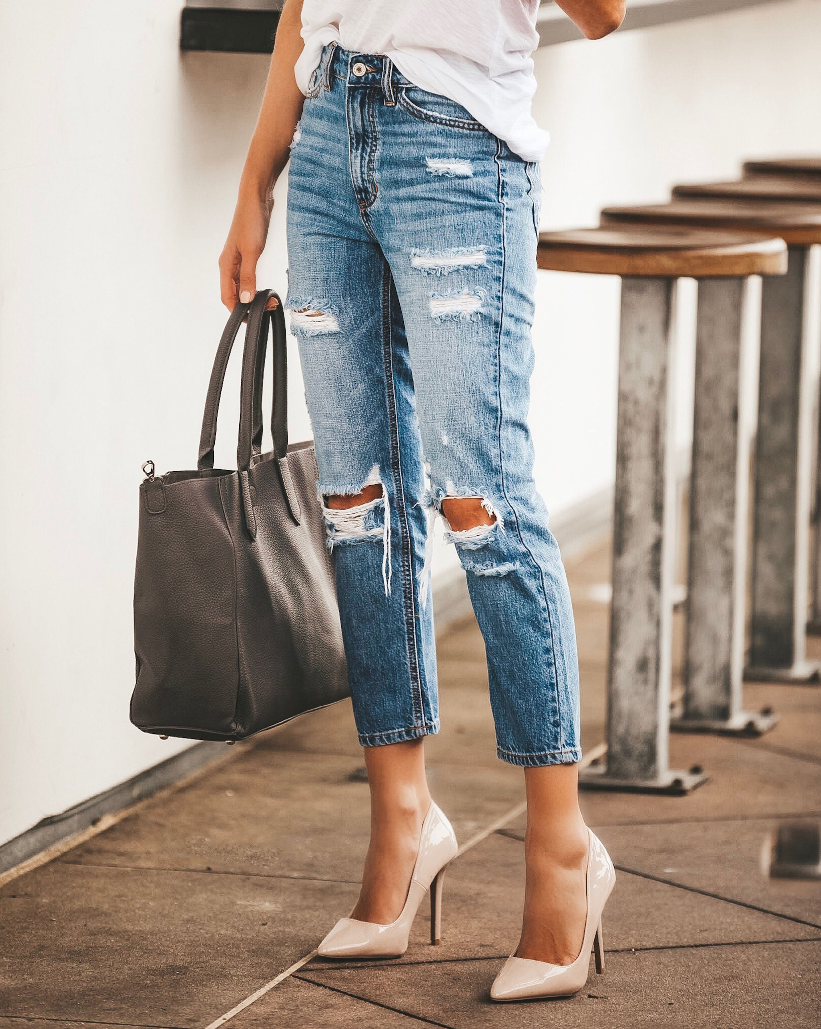 Bewährter Vintage-High-Rise-Denim 