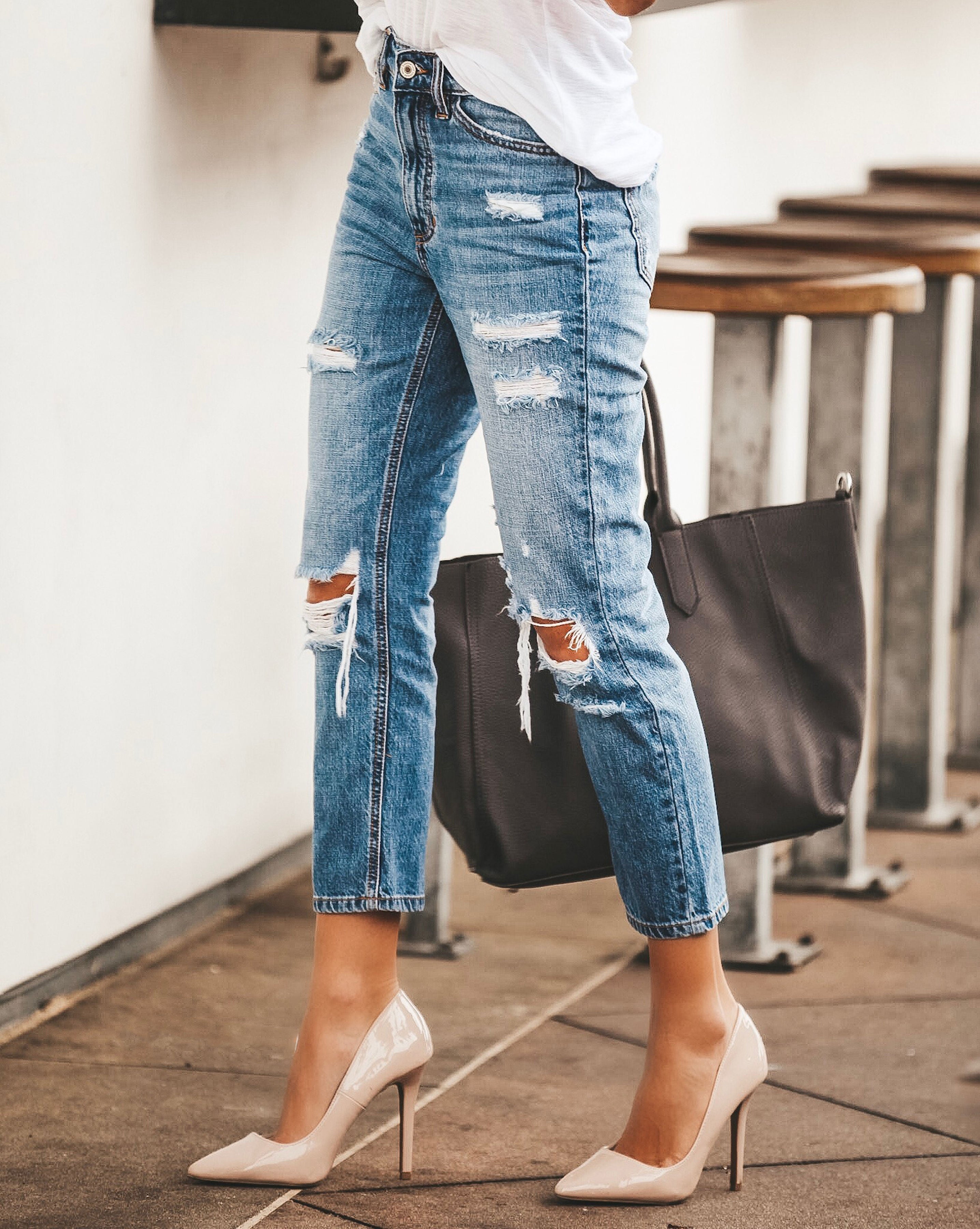 Bewährter Vintage-High-Rise-Denim 