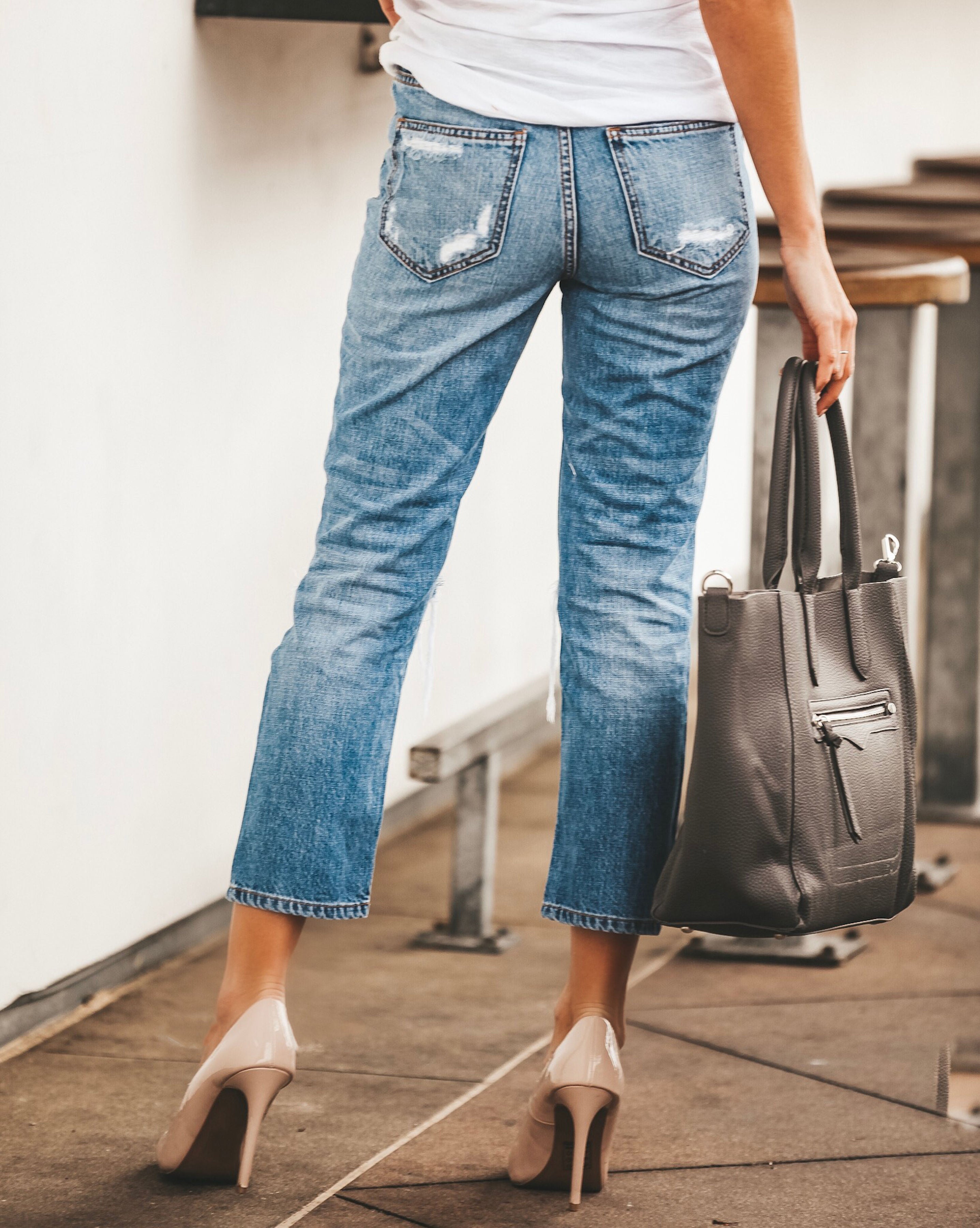 Bewährter Vintage-High-Rise-Denim 