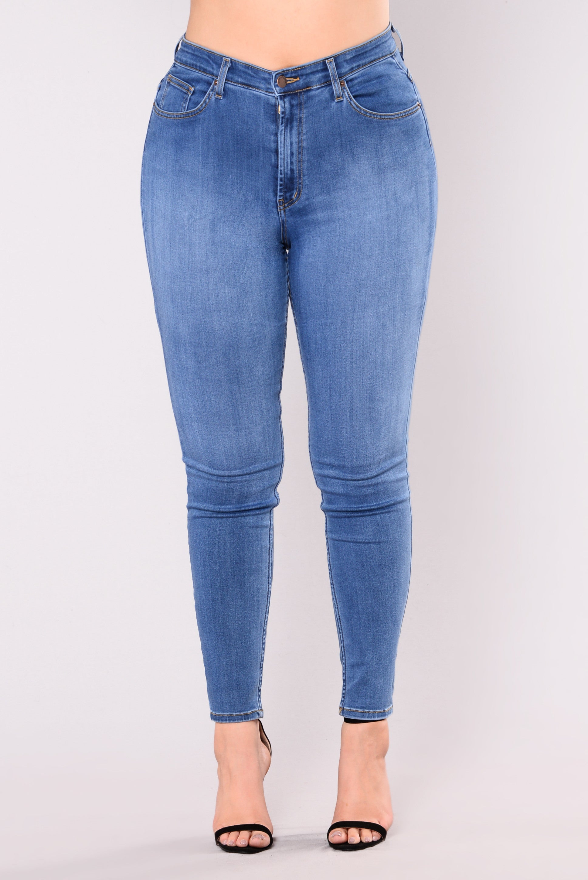 Precious Fit High Waisted Jean - Medium Ins Street