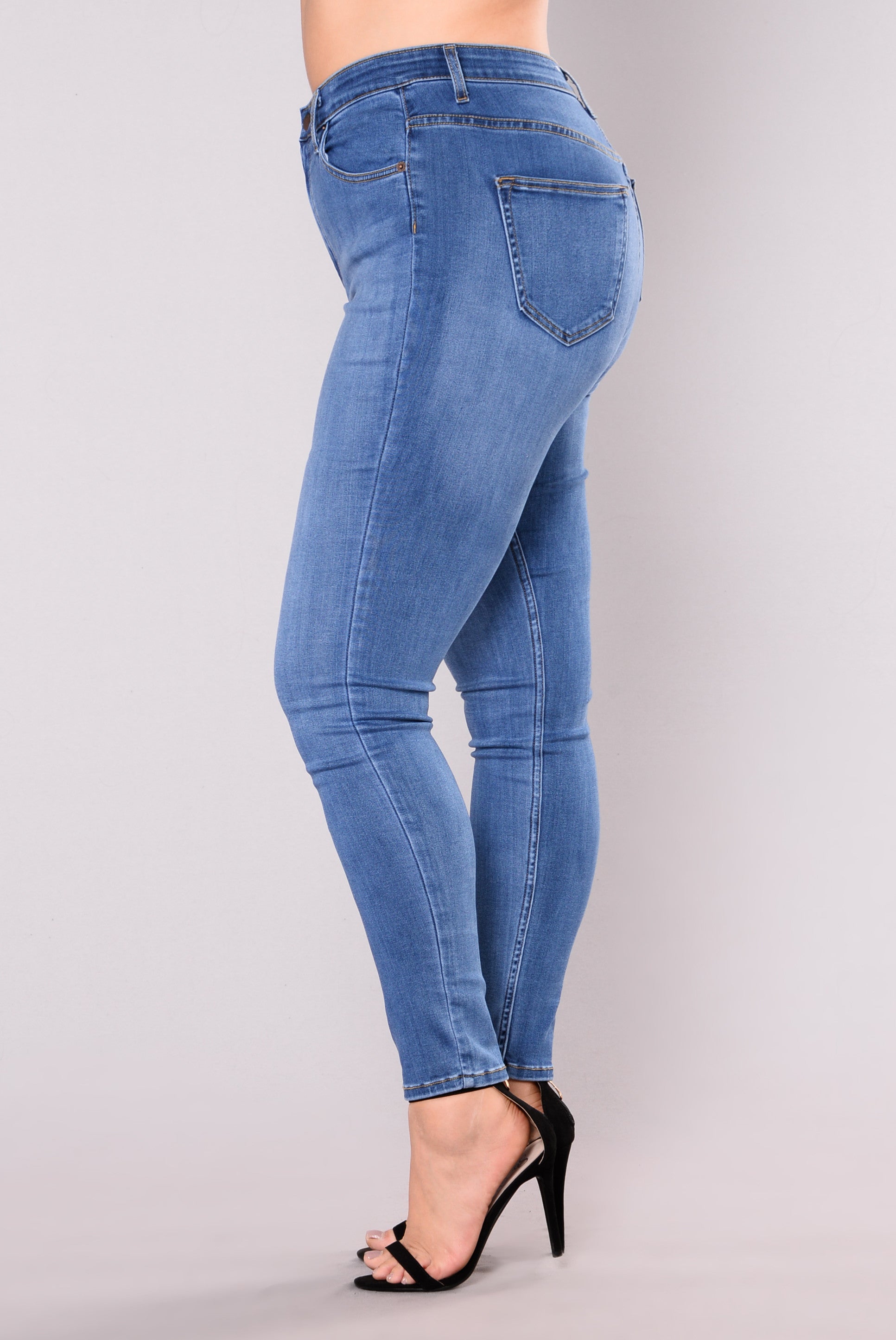Precious Fit High Waisted Jean - Medium Ins Street