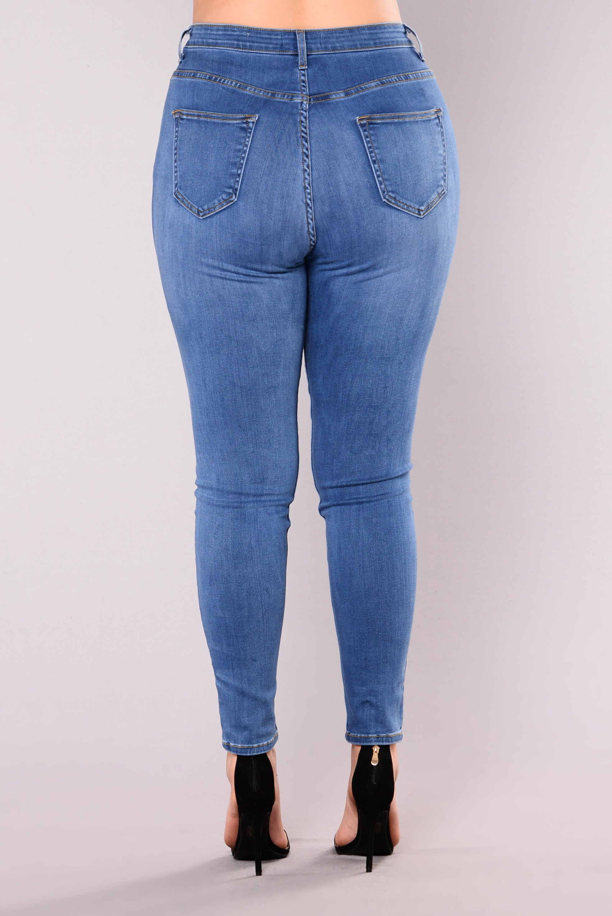 Precious Fit High Waisted Jean - Medium Ins Street