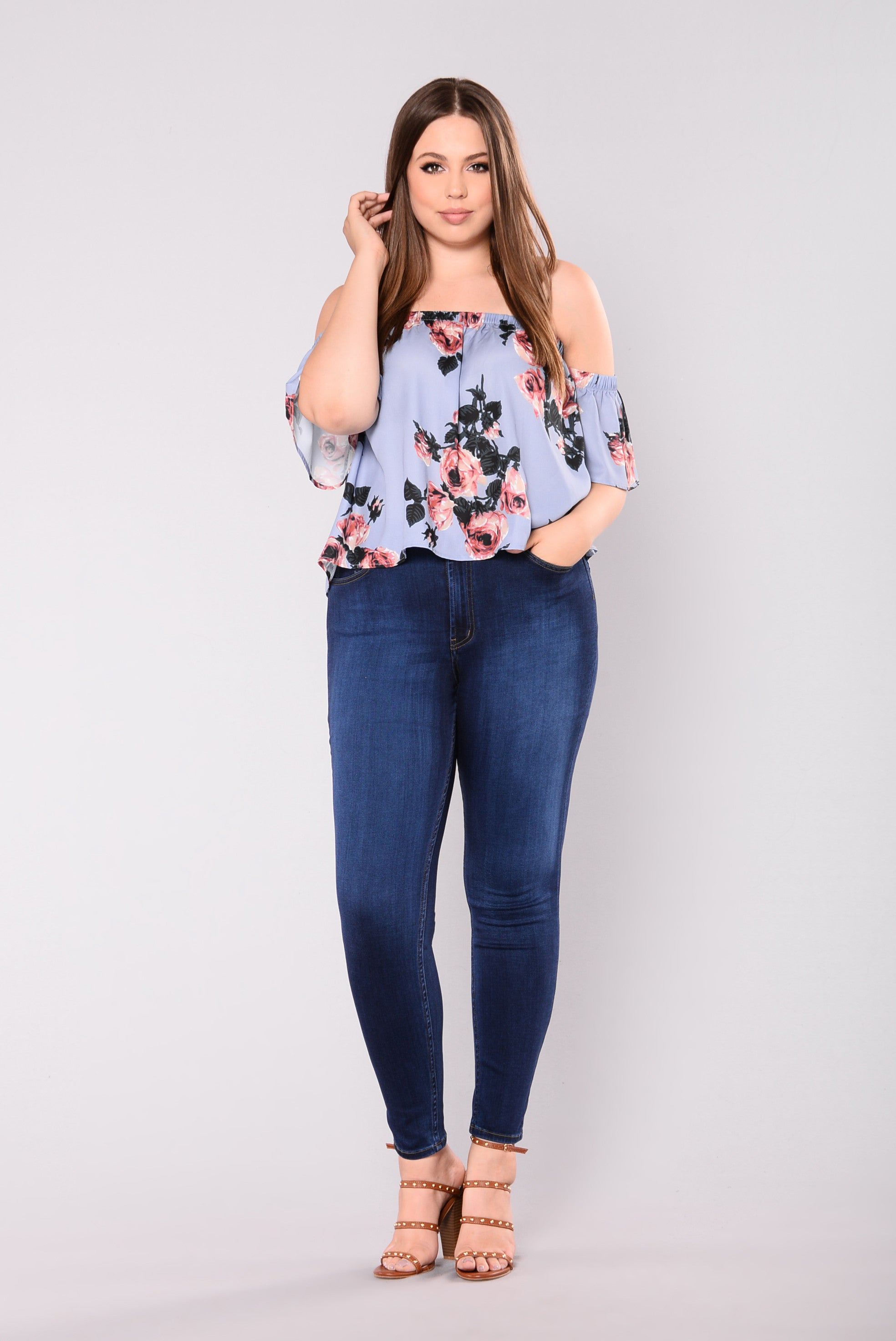 Precious Fit High Waisted Jean - Dark Ins Street