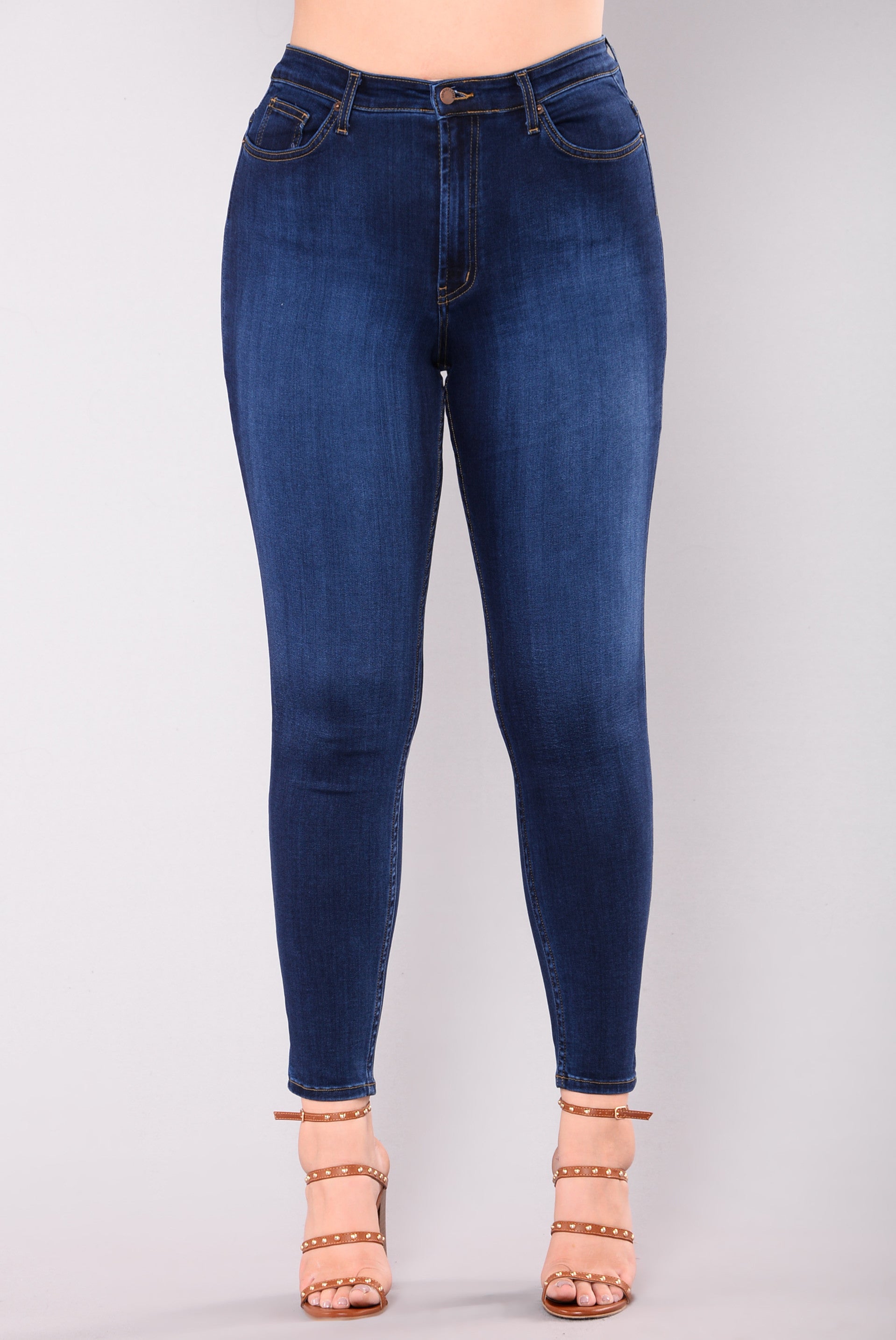 Precious Fit High Waisted Jean - Dark Ins Street