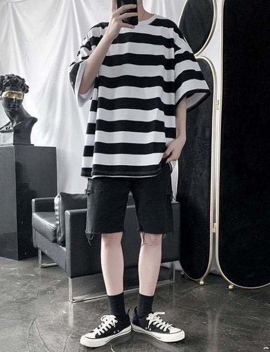 Men's Pocket Striped Tee