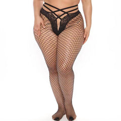 Grab Me By The Waist Fishnet Pantyhose Tights stockings