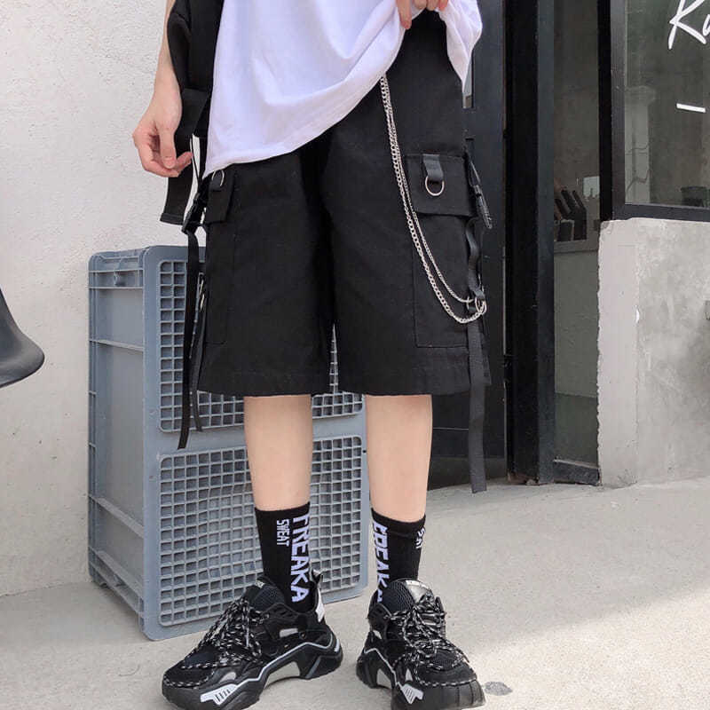 Techwear Style Men Shorts