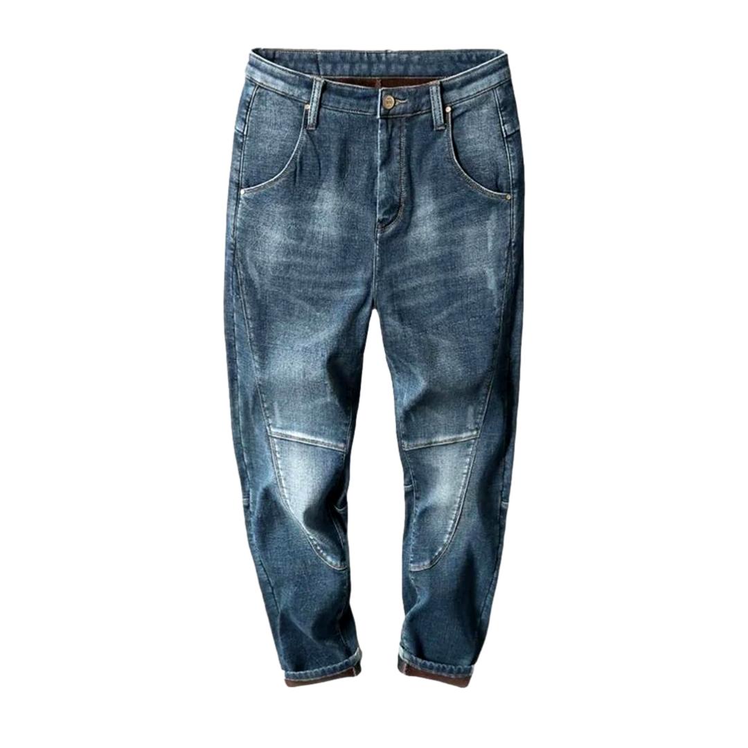 Warme Herren Baggy Jeans