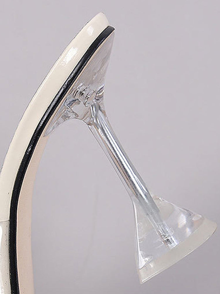 Sandalen aus Seide mit Schleife und Strass-Deko