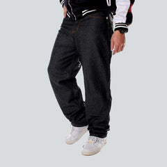 Hip-hop back embroidery men jeans