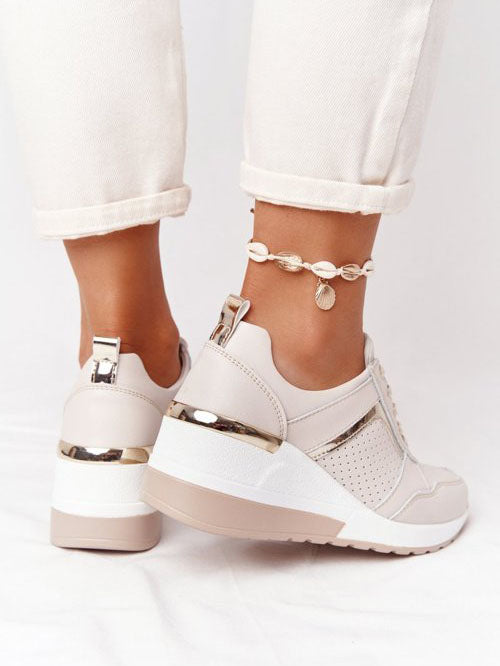 Lace Up Breathable Sneakers