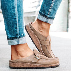 Retro Slipper zum Hineinschlüpfen