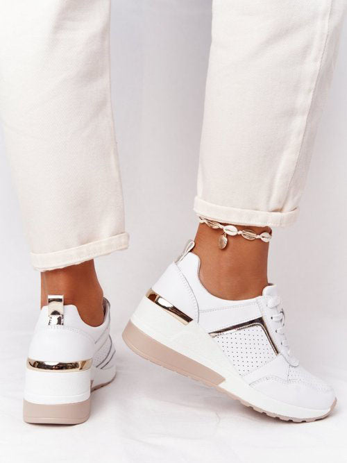 Lace Up Breathable Sneakers