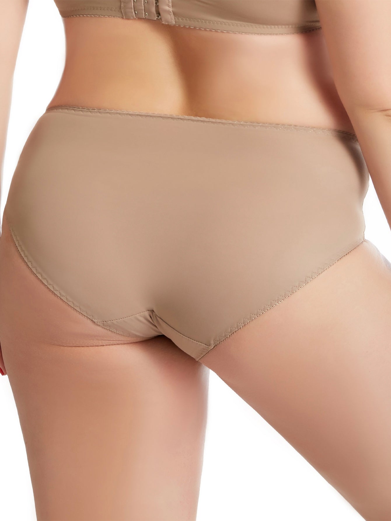 High Waist Panties for Women Underwear Ladies Big Size Briefs Traceless Plus Size Thin Satin Sexy Panties Sai Feel