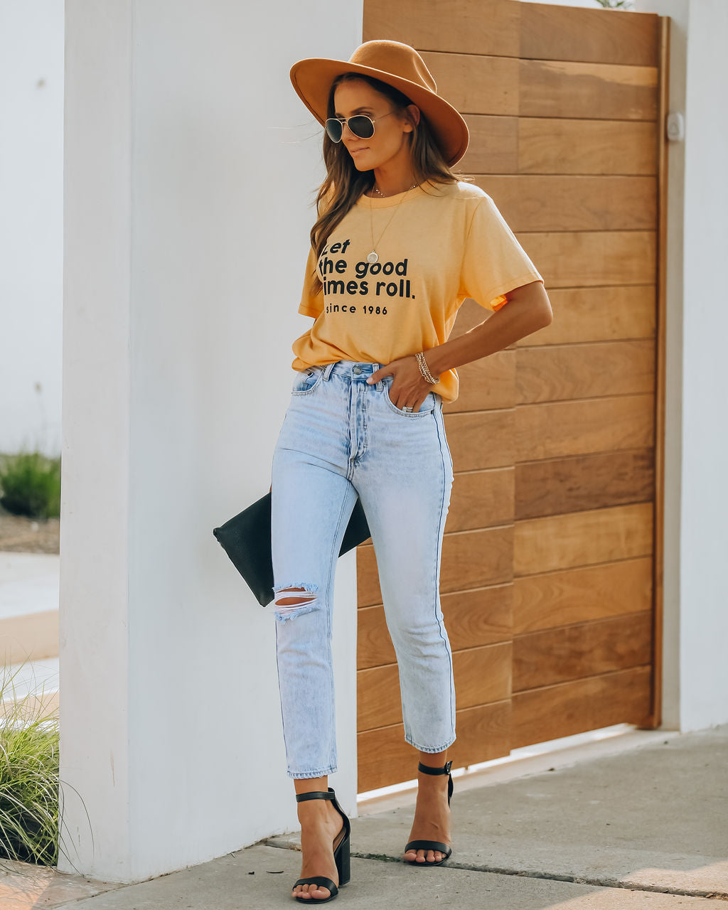 Lennon Distressed High Rise Denim Ins Street