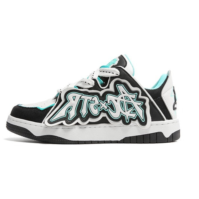 Sie und Ihn Y2K Street Skateboard Schuhe Bequeme Sneakers Paar Studenten Schuhe