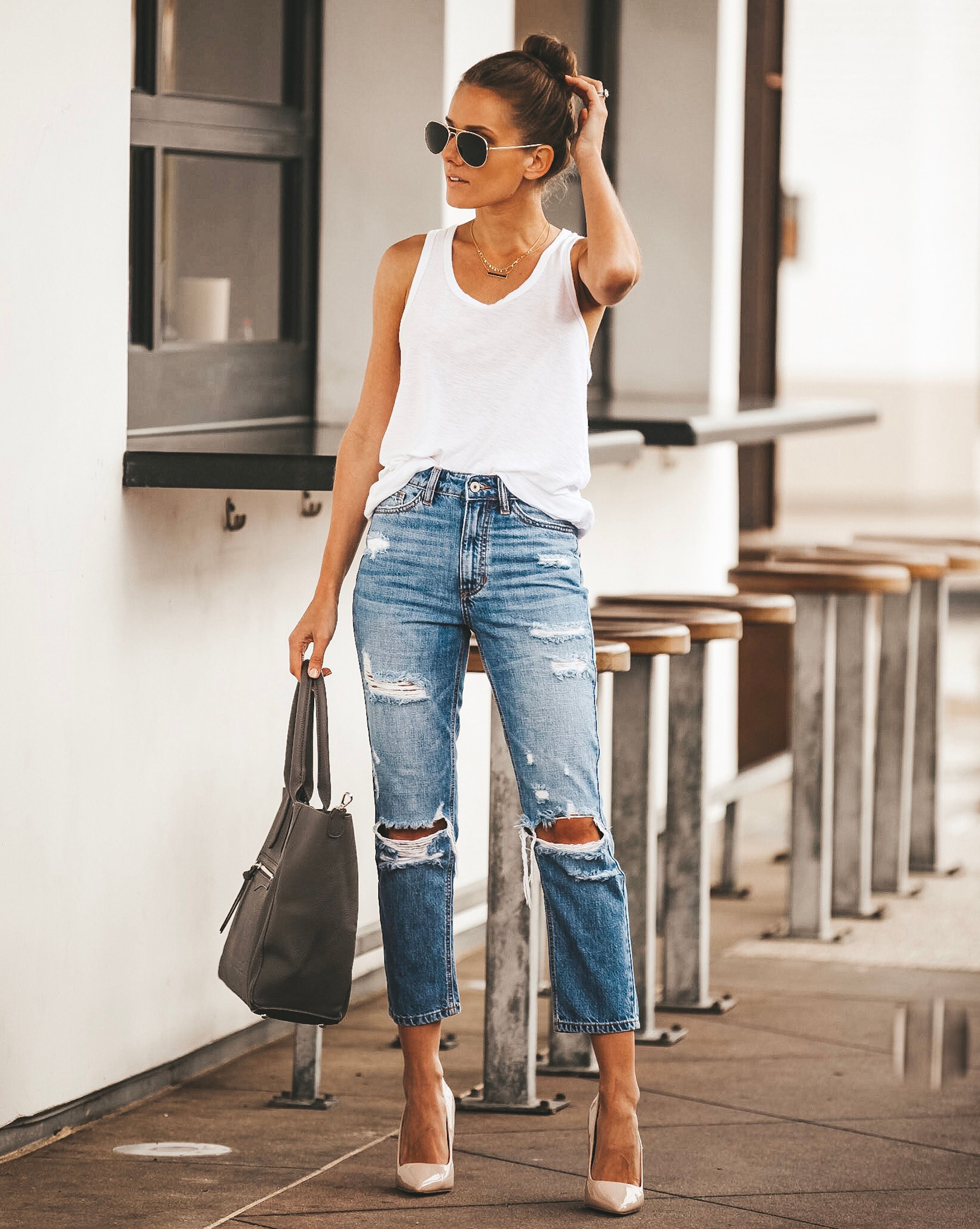 Bewährter Vintage-High-Rise-Denim 