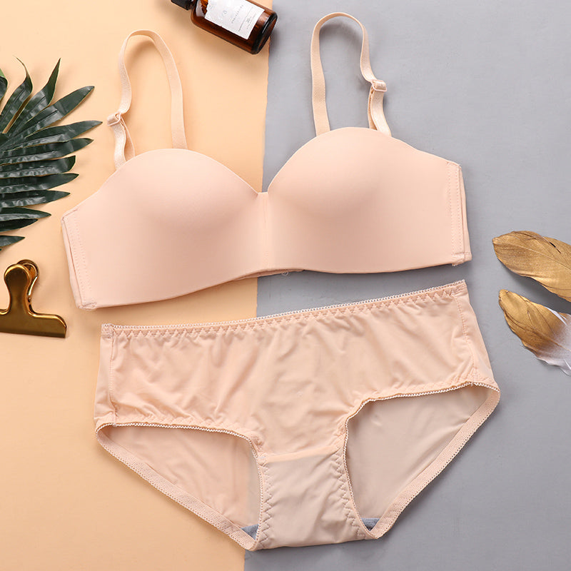 Ladies Brief lingerie Panties Bra Set Woman Underwear Women Sexy Bra Set Sai Feel