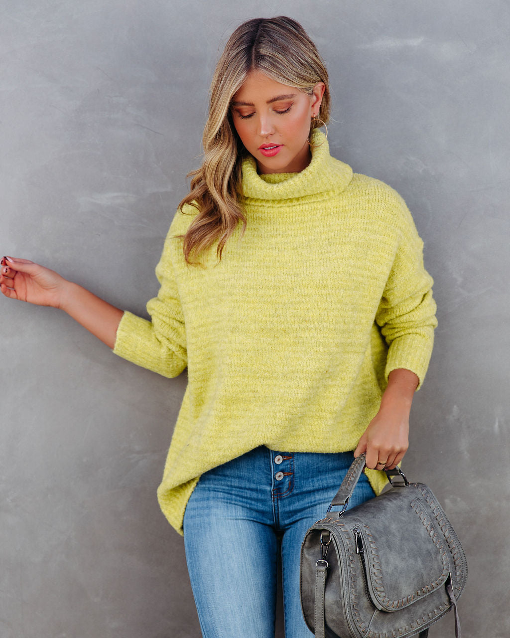 Layan Turtleneck Knit Sweater