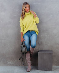 Layan Turtleneck Knit Sweater