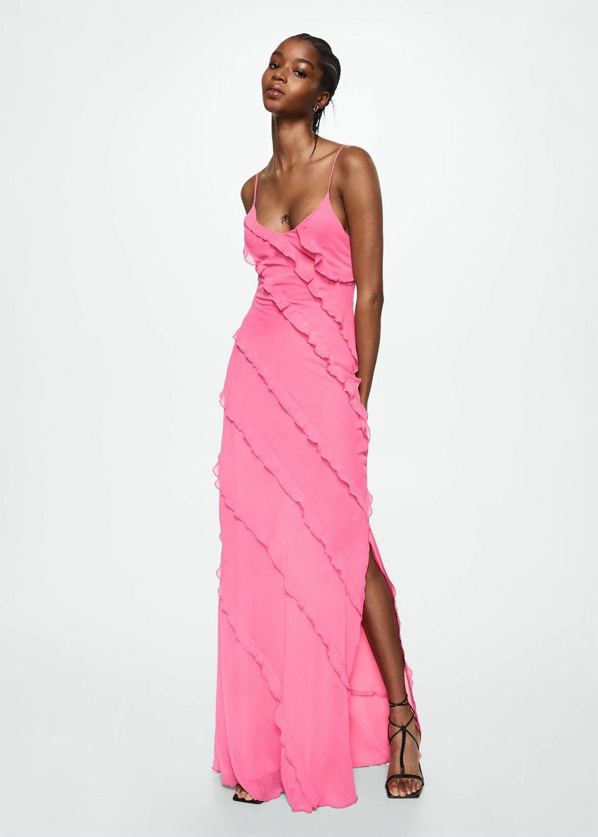 Flammendes Maxikleid