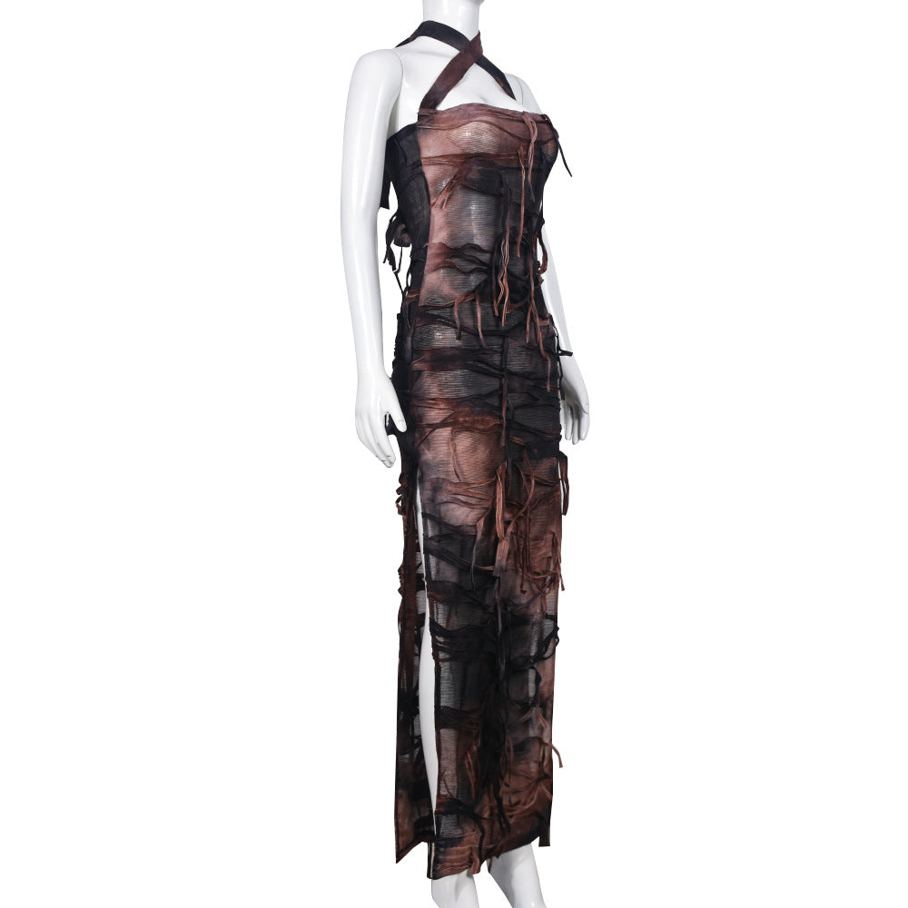 Alexis Tie Dye Dolman Knit Dress