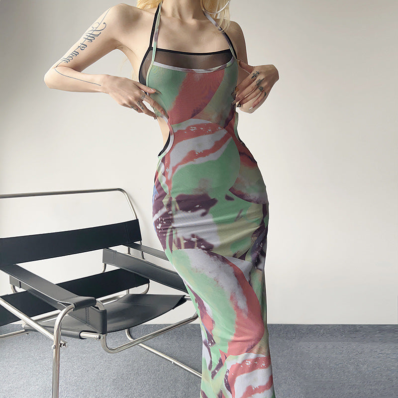 Criamisa Negative Maxikleid 